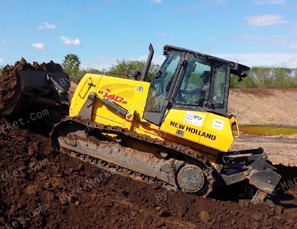 New Holland D140B Crawler Dozer Service Manual in PDF image