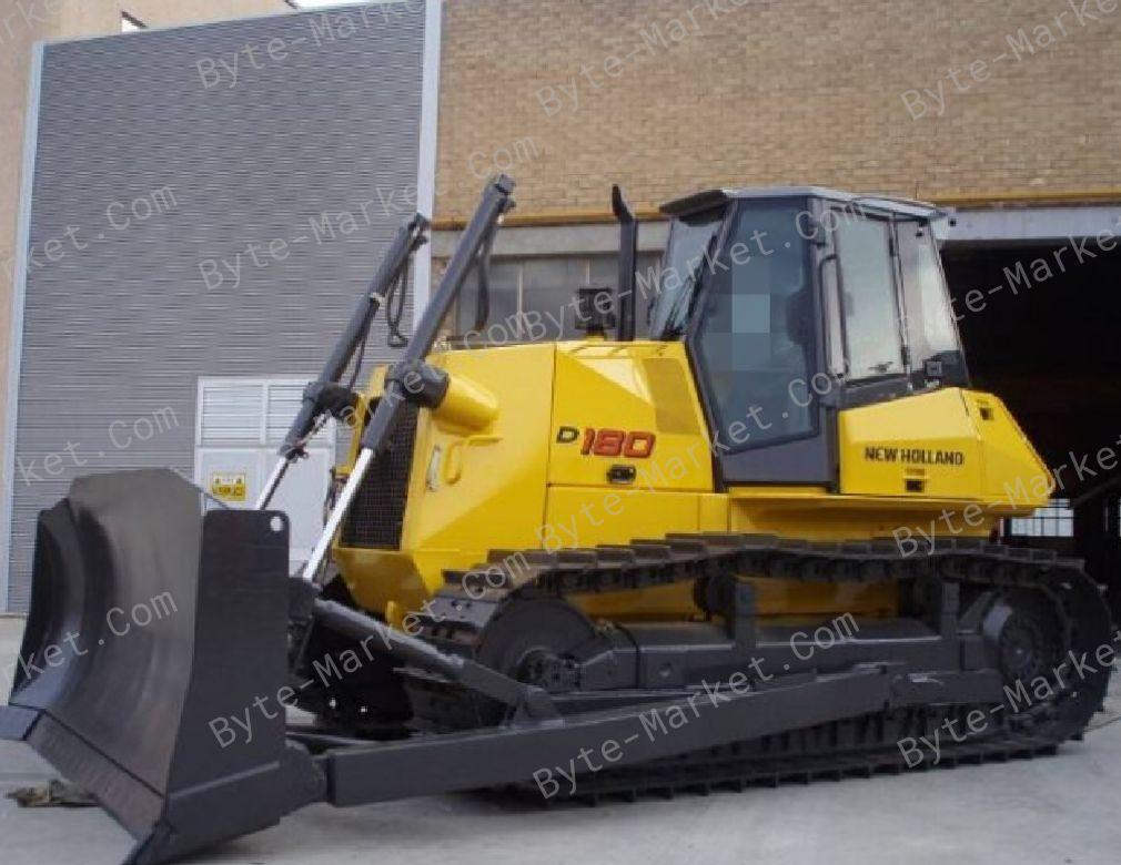 New Holland D180C Crawler Dozer Set of Service Manuals in PDF image