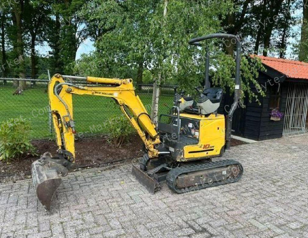 New Holland E10SR Mini Crawler Excavators Service Manual in PDF image