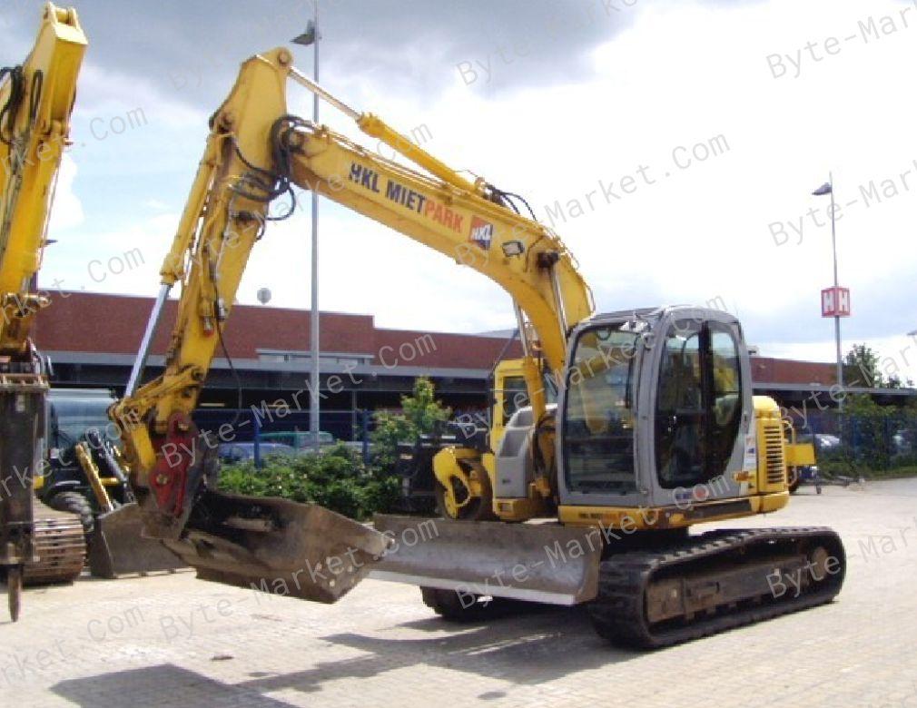 New Holland E115SR/E135SR Workshop Manual in PDF image
