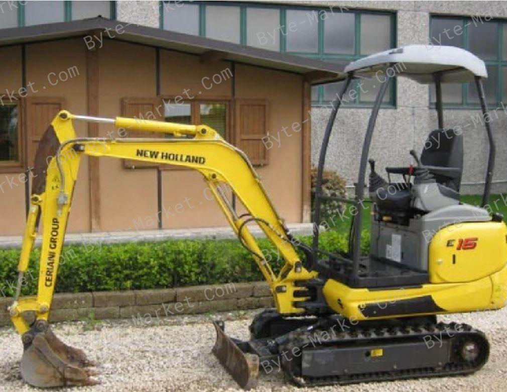 New Holland E16 - E18 Excavators Workshop Manual in PDF image