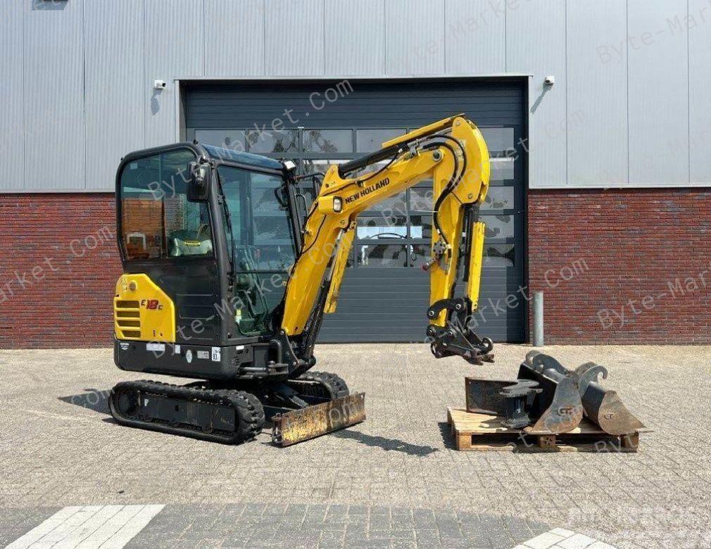 New Holland E18C Mini Excavator Service Manuals in PDF image