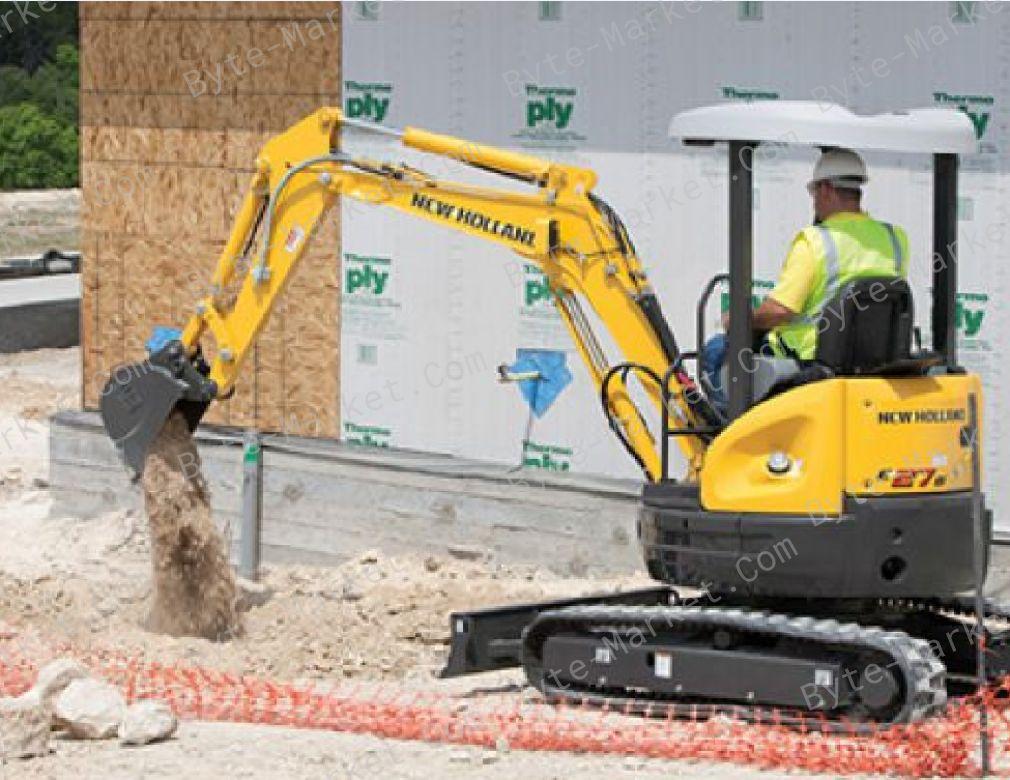 New Holland E20.2SR/E22.2SR/E27.2SR Hydraulic Excavators Workshop Manual in PDF image
