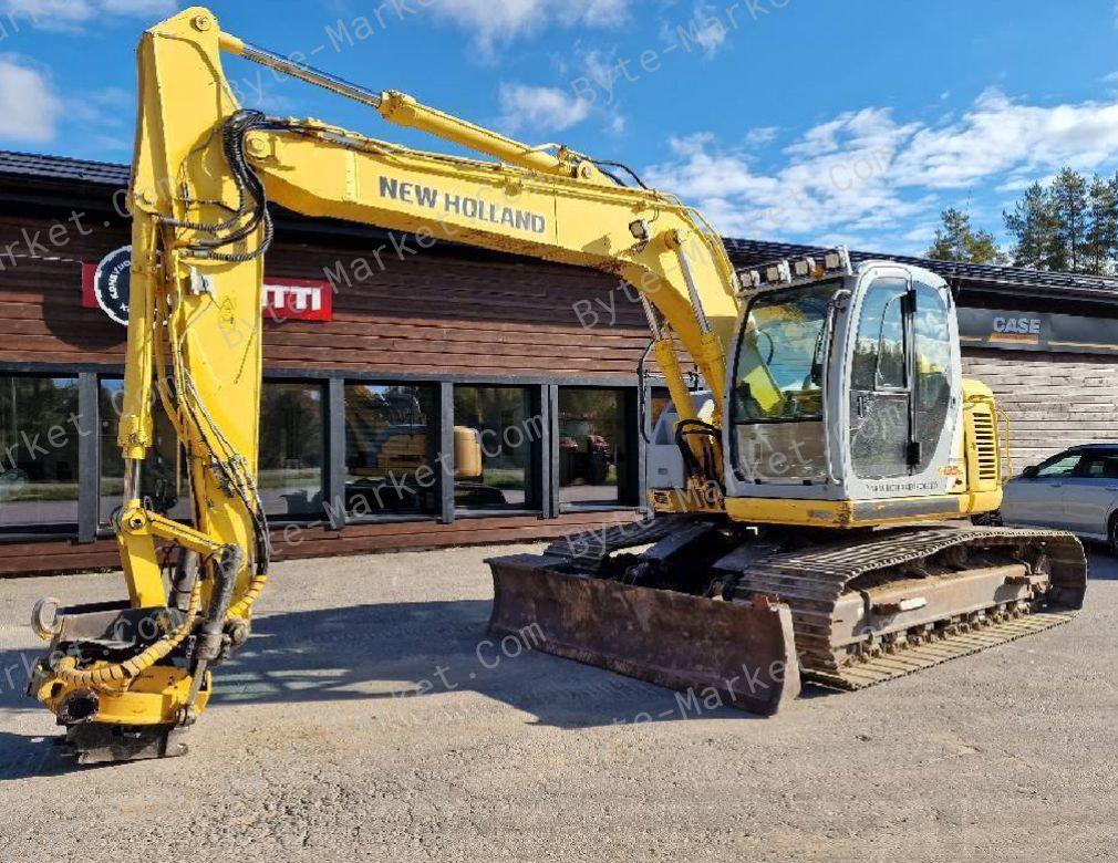 New Holland E200SR Excavator Workshop Manual in PDF image