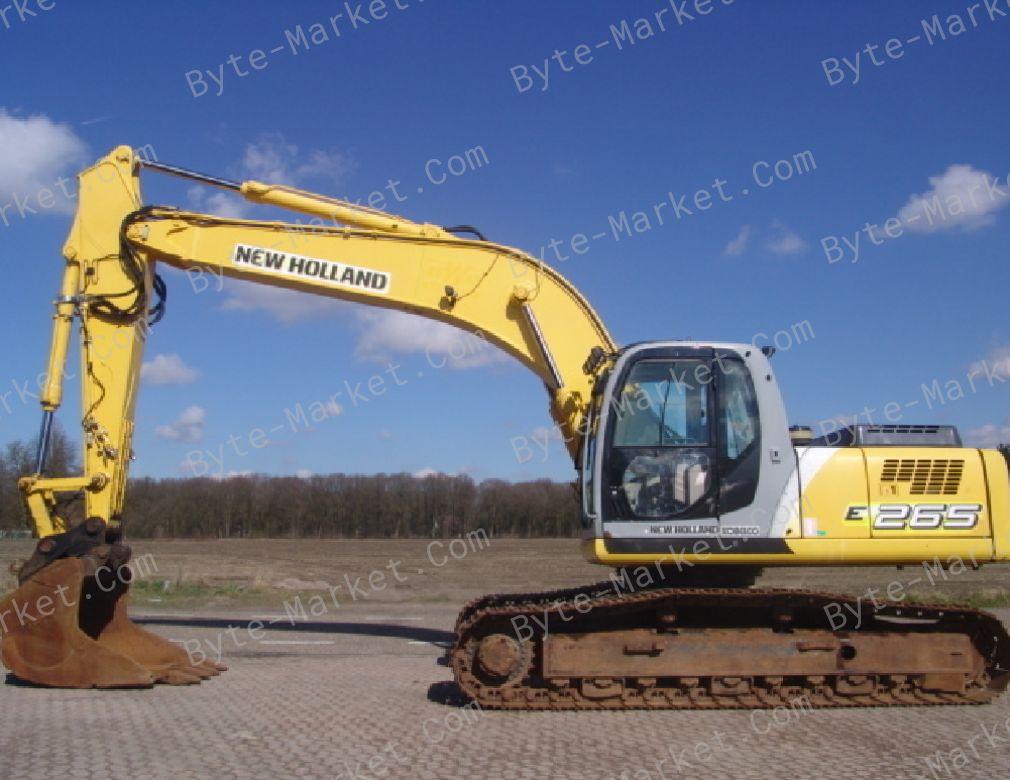 New Holland E265/E305 Excavator Workshop Manual in PDF image