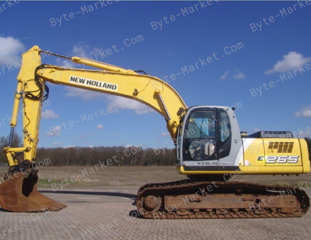New Holland E265/E305 Tier3 Excavator Workshop Manual in PDF image