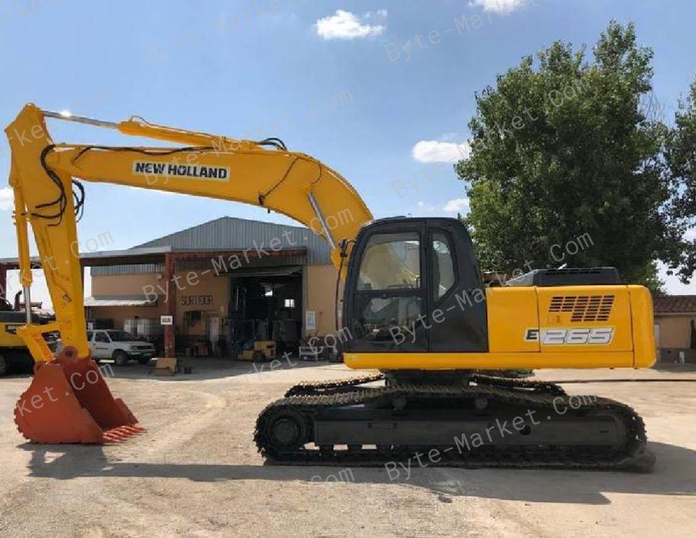 New Holland E265BJ Crawler Excavator + Hino engine Workshop Manual in PDF image