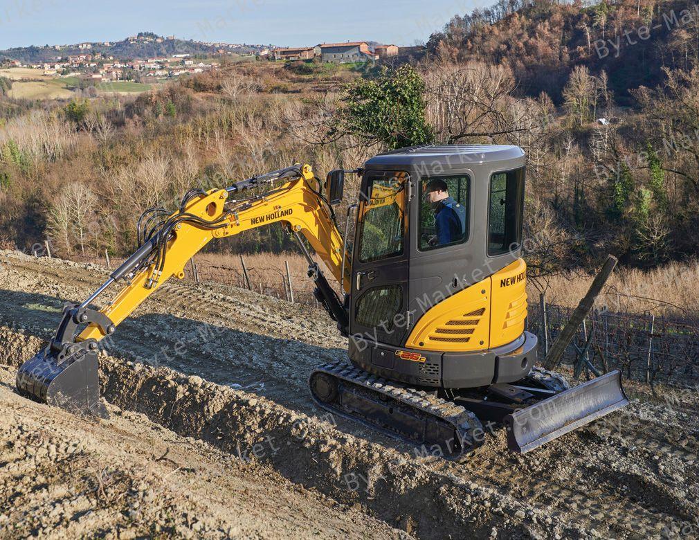 New Holland E26C Mini Excavator Set of Manuals in PDF image