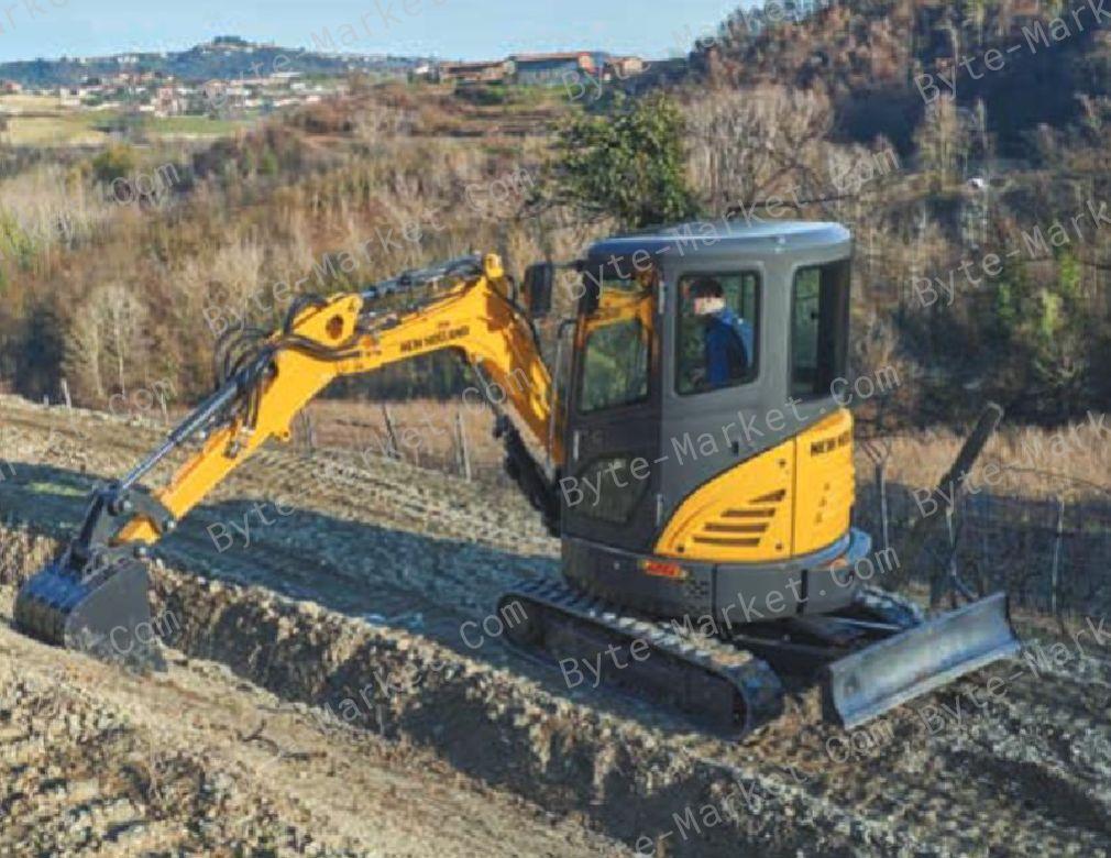 New Holland E33C Mini Excavator Set of Manuals in PDF image