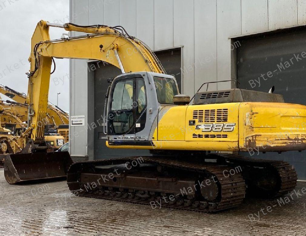 New Holland E385 Excavator Workshop Manual in PDF image