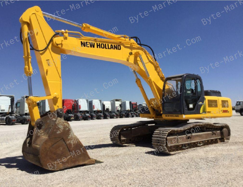 New Holland E385B Crawler Excavator Workshop Manual in PDF image