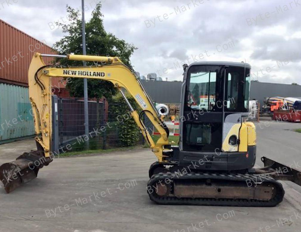 New Holland E40.2SR - E50.2SR Hydraulic Excavator Workshop Manual in PDF image