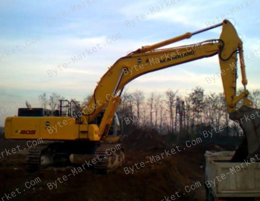New Holland E805 Crawler Excavator Workshop Manual in PDF image