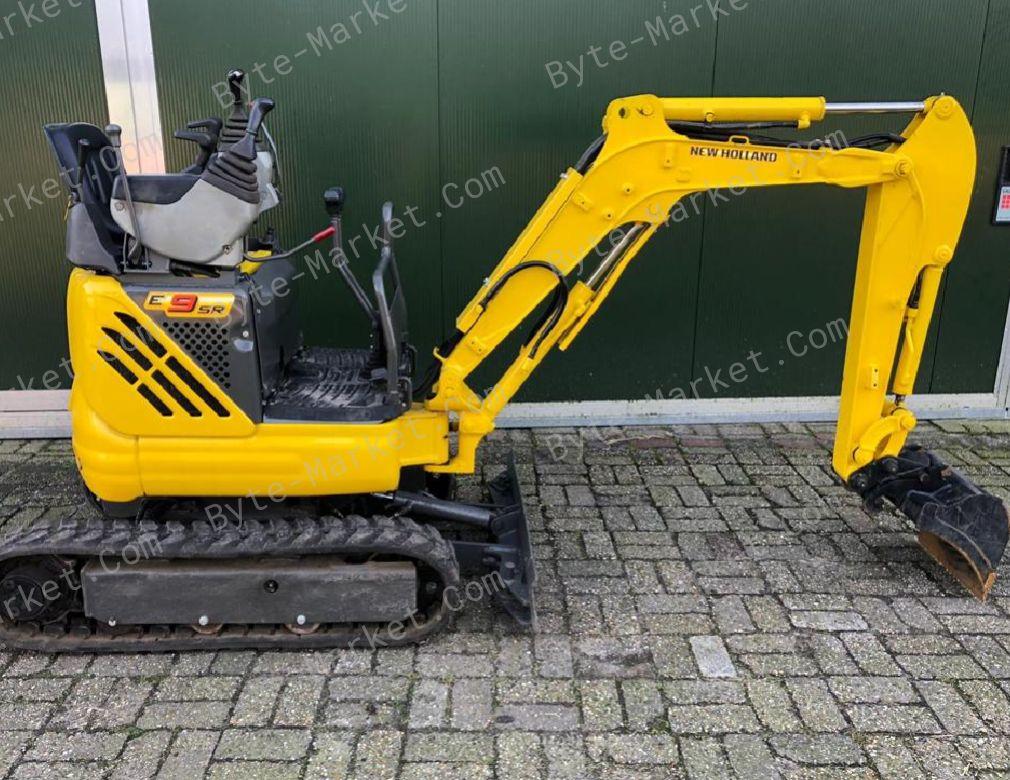 New Holland E9SR Mini Crawler Excavator Workshop Manual in PDF image