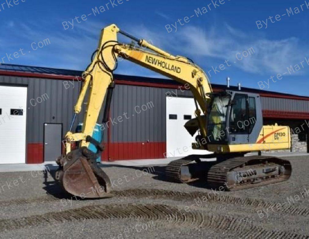 New Holland EC130 Excavator Technical Handbook in PDF image