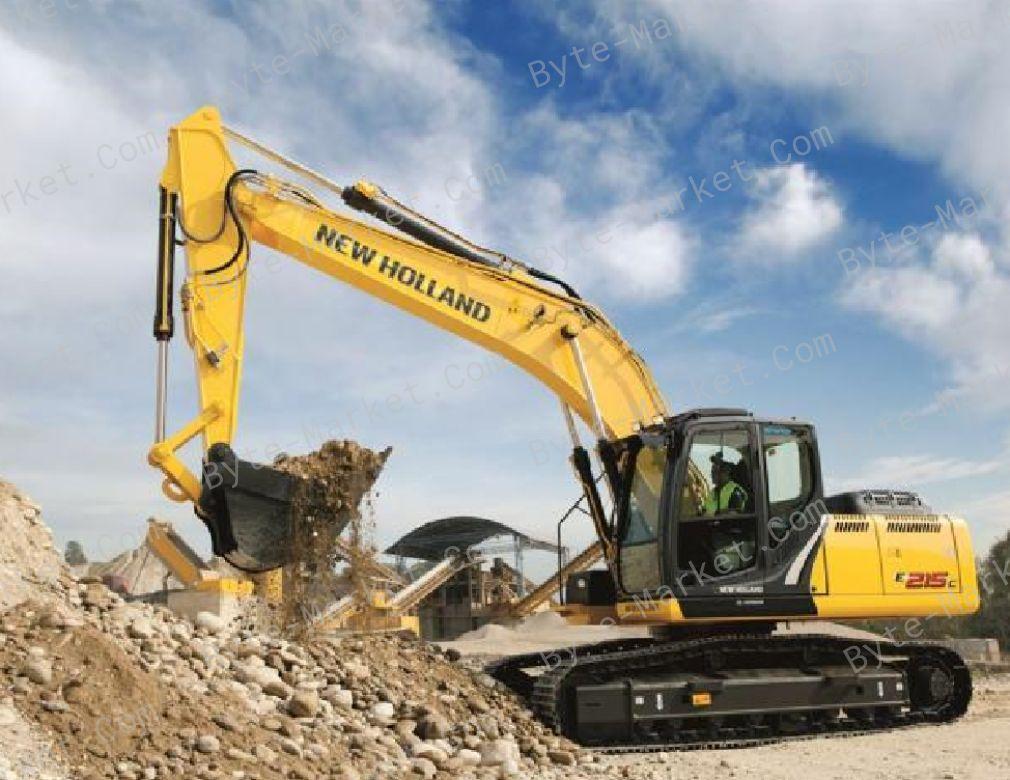 New Holland EC215 Excavator Service Manual in PDF image