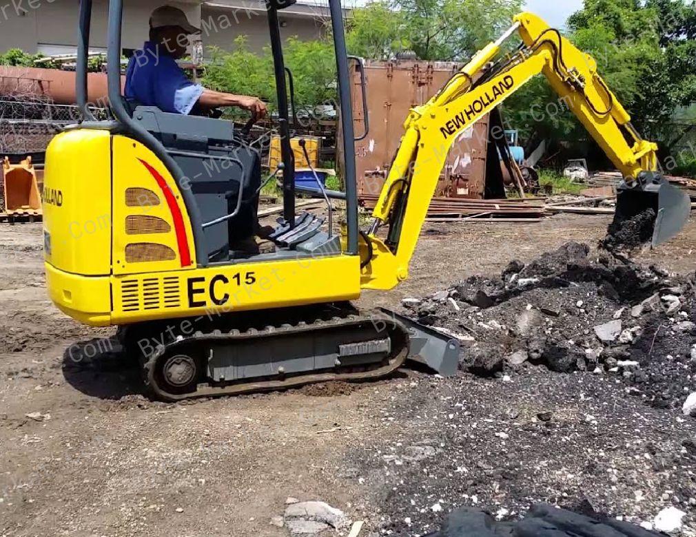 New Holland EH 15 Hydraulic Excavator Shop Manual in PDF image