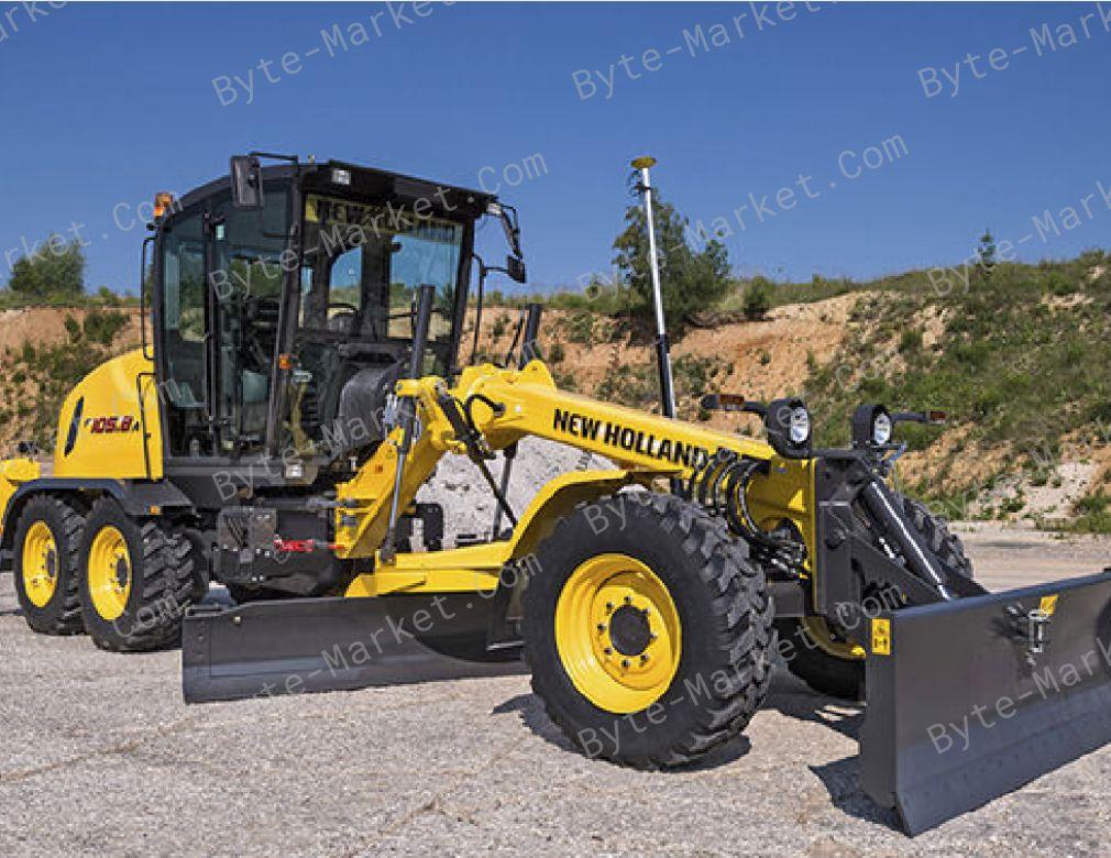 New Holland F106.8-F156.8A Motor Grader Service Manual in PDF image