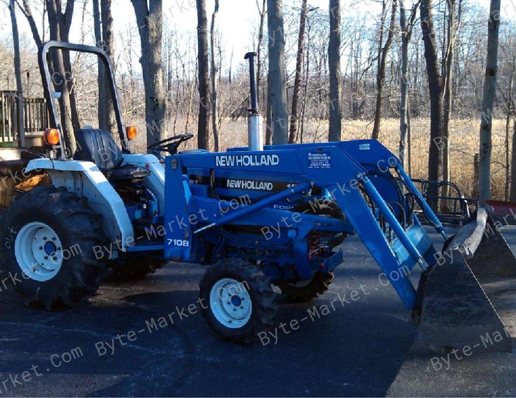 New Holland Ford 1620 Tractor Repair Manual in PDF image