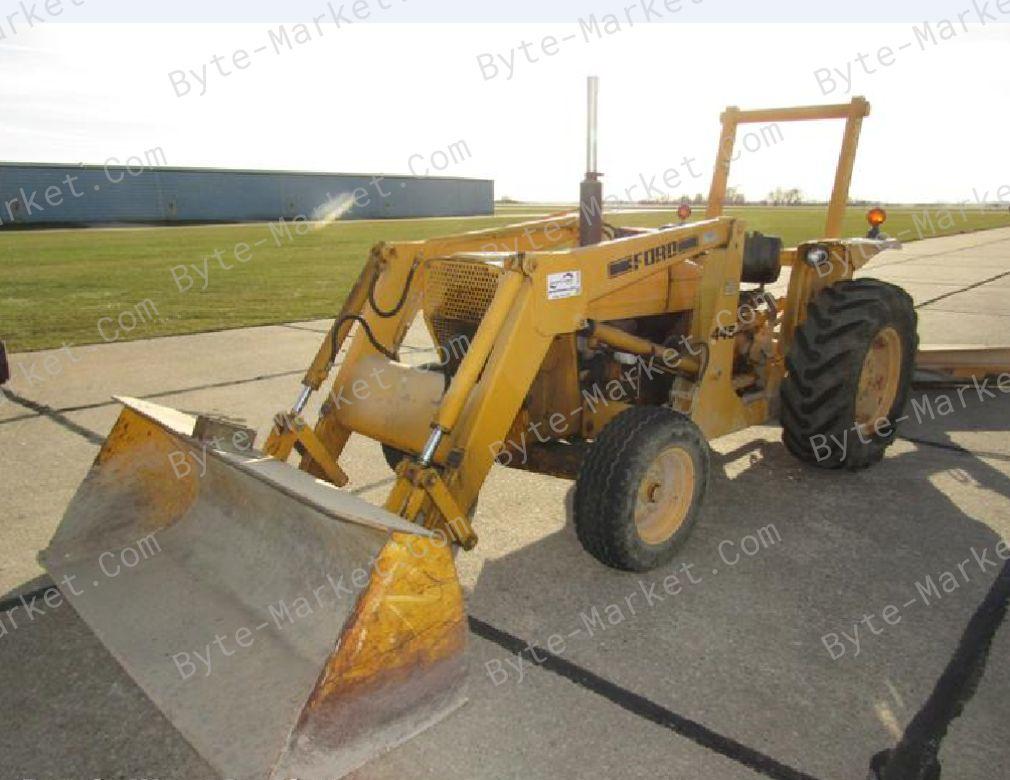 New Holland Ford 345D 445D 545D 250C 260C Tractor Loader Service Manual in PDF image