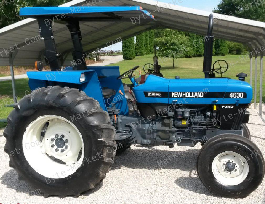 New Holland Ford 4630 Tractor Service Manual in PDF image
