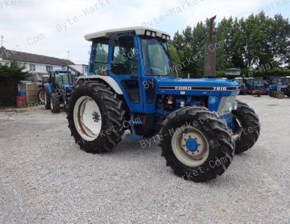 New Holland Ford Series 10 Tractor Repair Manual Volume 1/2 in PDF image
