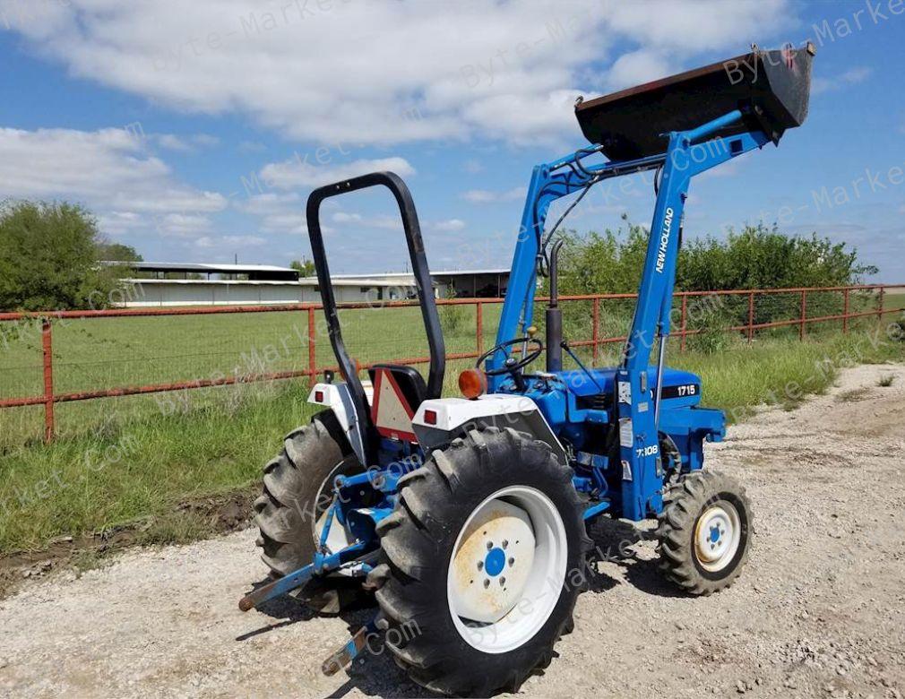 New Holland Ford Tractor 1715 Service Manual in PDF image
