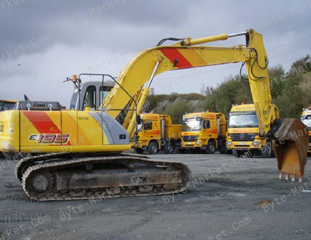 New Holland Kobelco E175/E195 Crawler Excavator Workshop Manual in PDF image