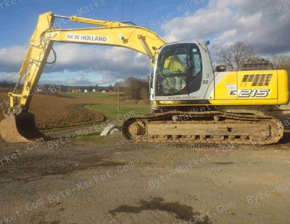 New Holland Kobelco E215B/E245B Crawler Excavator Workshop Manual in PDF image