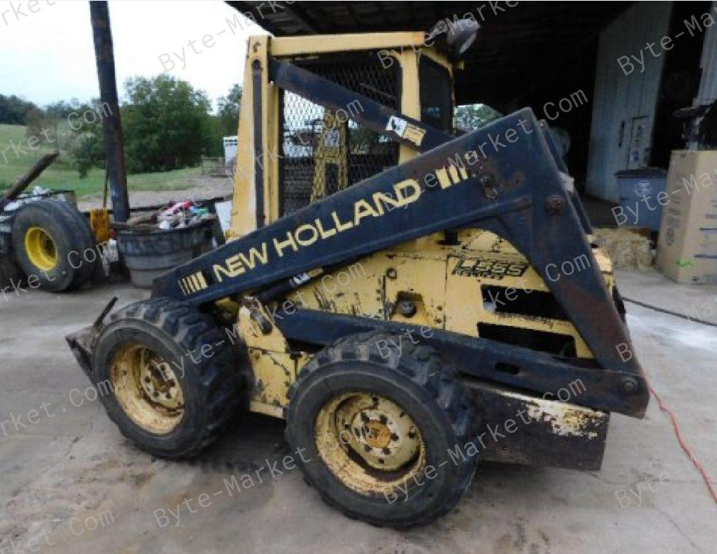 New Holland L-550 Series Skid-Steer Loader Service Manual in PDF image