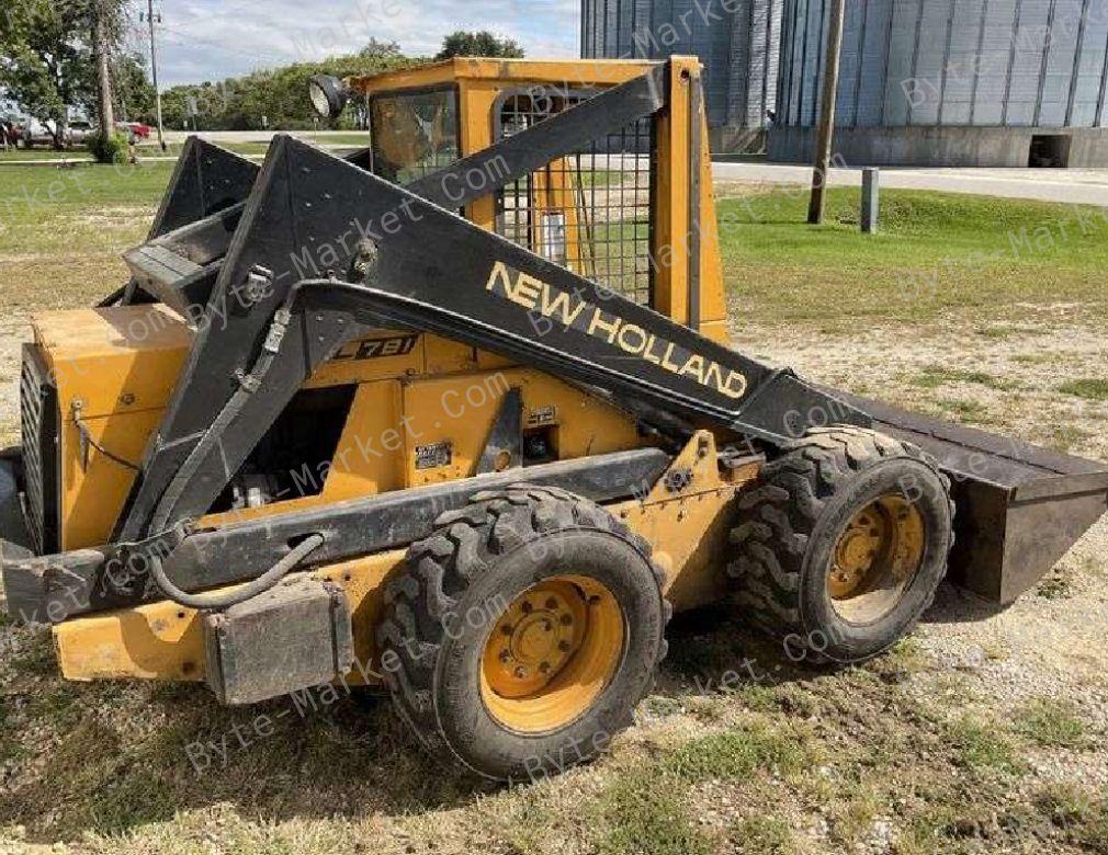 New Holland L-781/784/785 Skid Steer Loaders Service Manual in PDF image