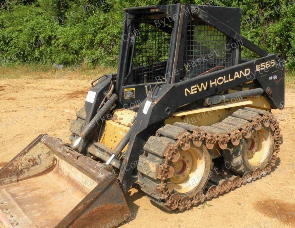New Holland L565/LX565/LX665 Skid Steer Loader Service Manual in PDF image