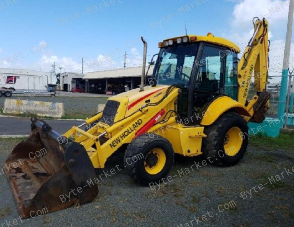 New Holland LB75.B LB90 LB110 LB115.B Tractor Loader Backhoe in PDF image
