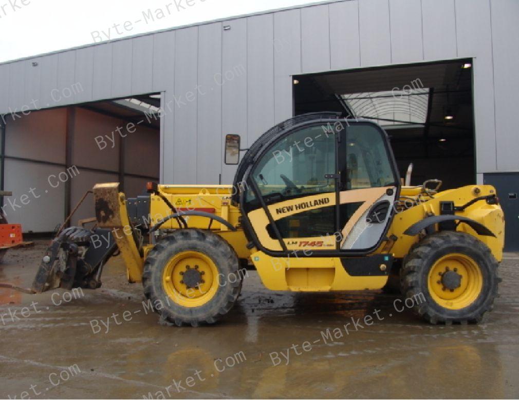 New Holland LM1340-LM1745 Telehandlers Service Manual in PDF image