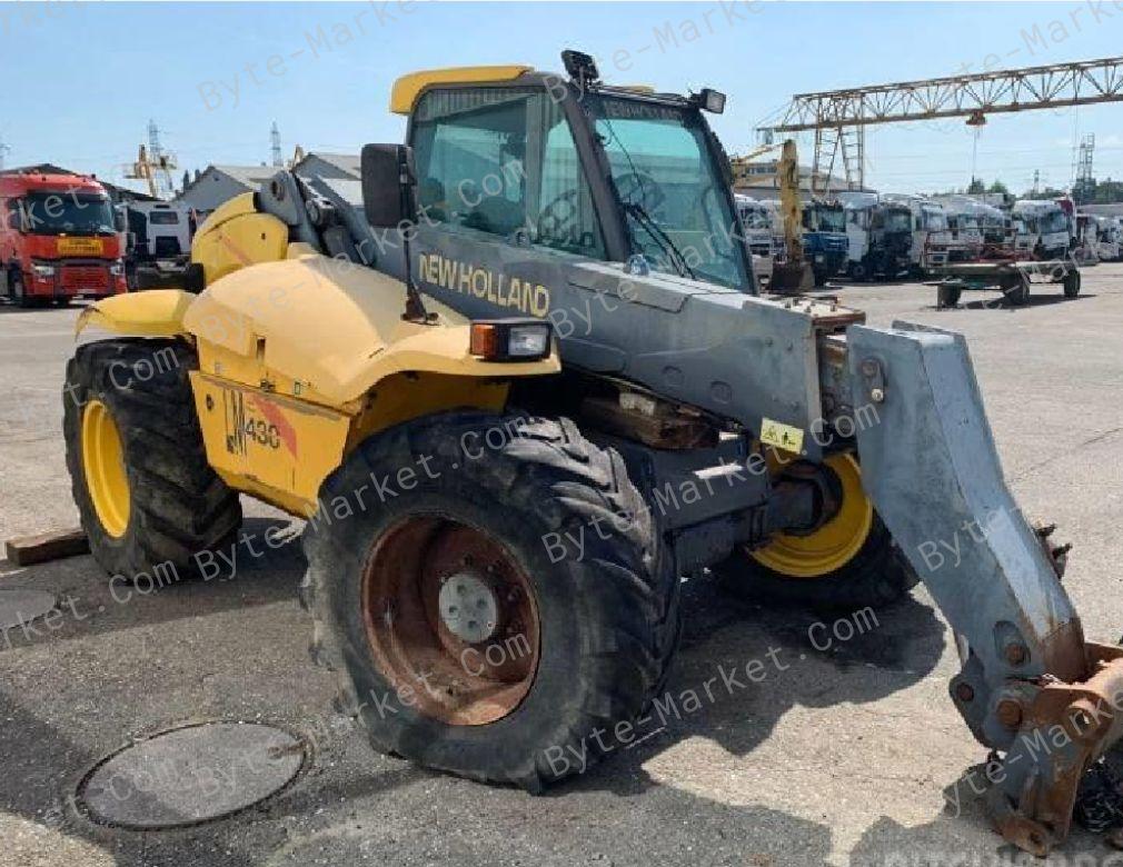New Holland LM430/LM640 Telehandler Manual in PDF image