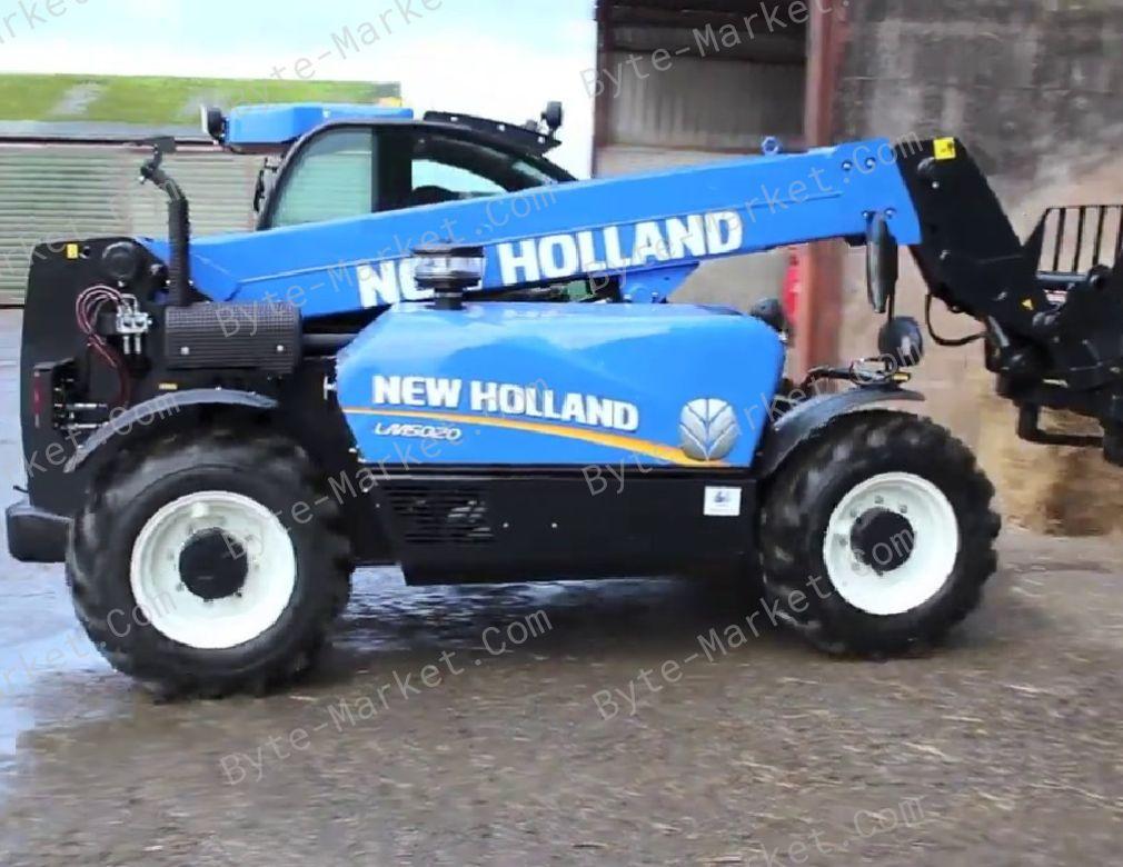 New Holland LM5030 Telehandler Set of Service Manuals in PDF image