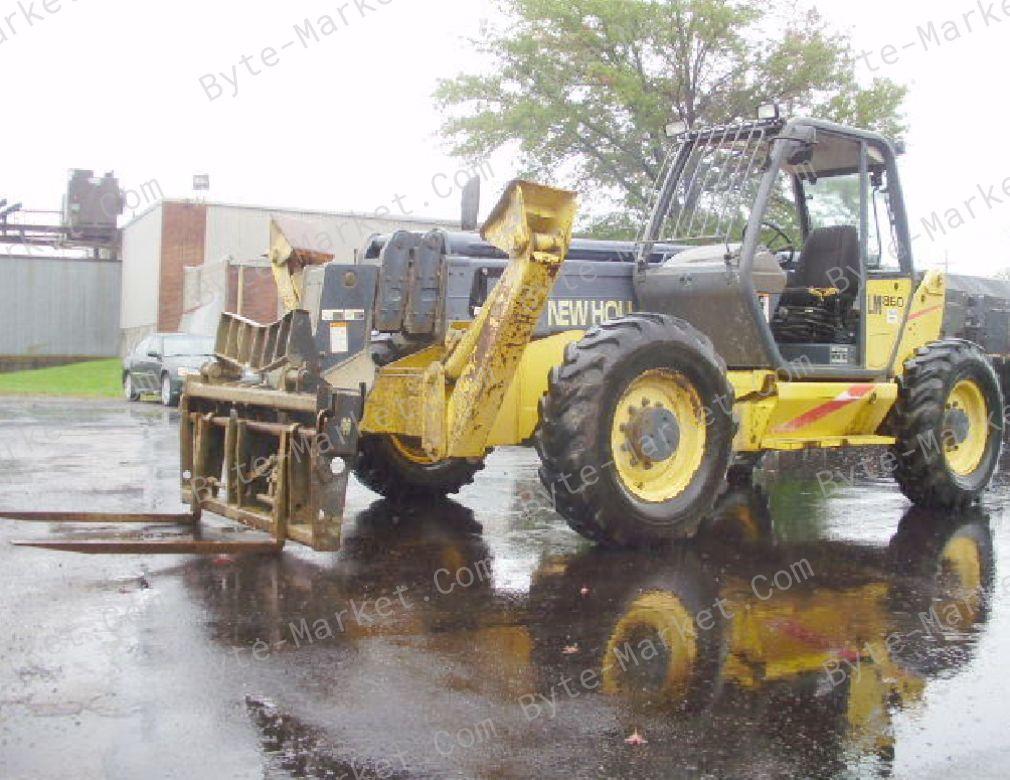 New Holland LM840 LM850 LM860 Telehandler Service Manual in PDF image