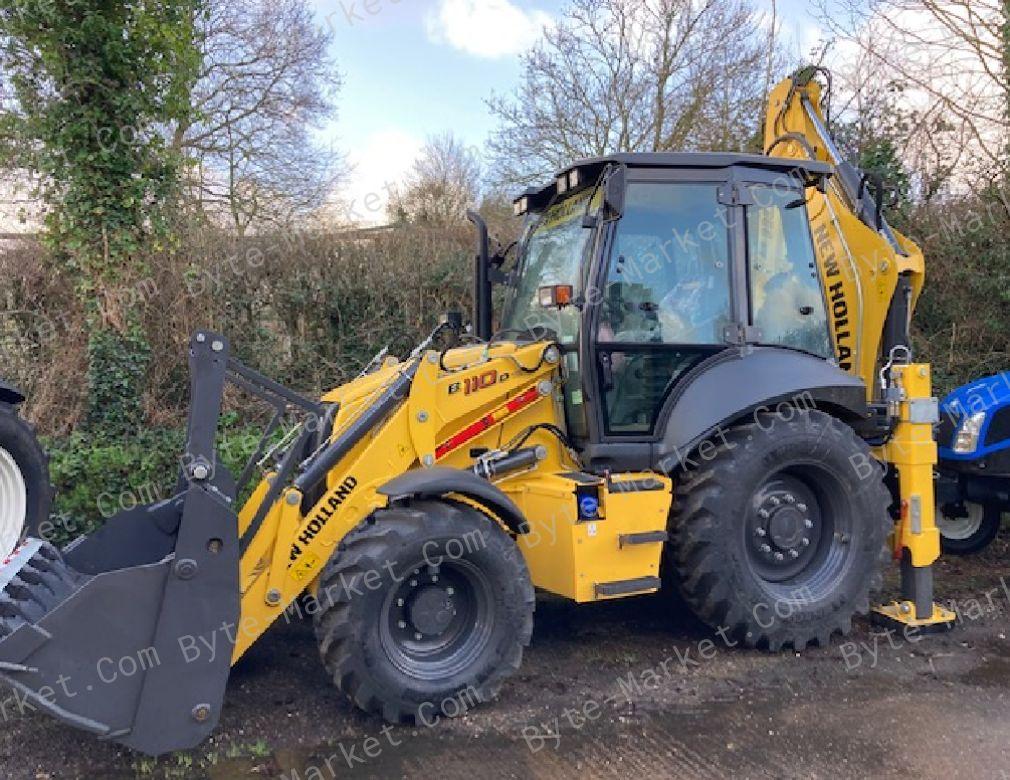 New Holland Loader Backhoe B110/B115 Repair Manual in PDF image
