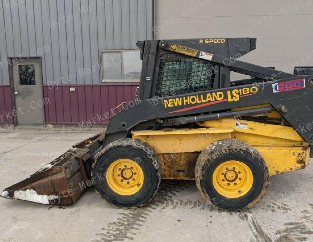 New Holland LS140/LS150 Skid Steer Loader Workshop Manuals in PDF image