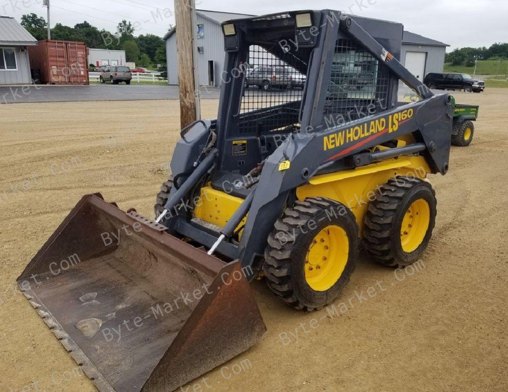 New Holland LS160/LS170 Skid Steer Loader Workshop Manual in PDF image