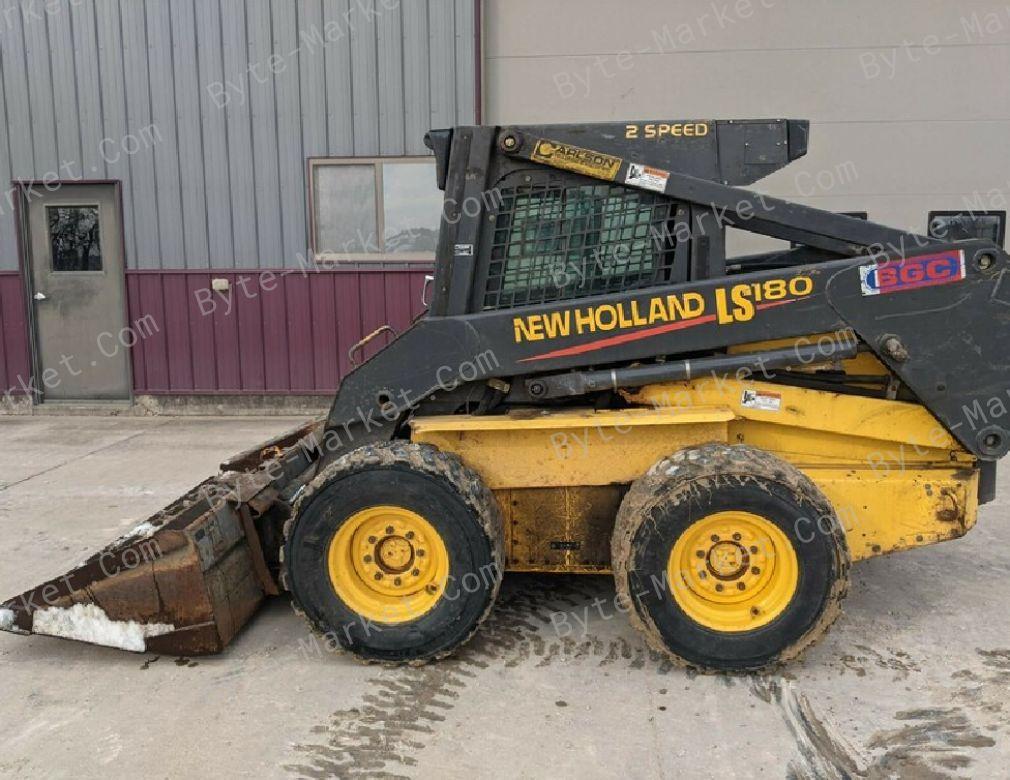 New Holland LS180/LS190 Skid Steer Loaders Service Manual in PDF image