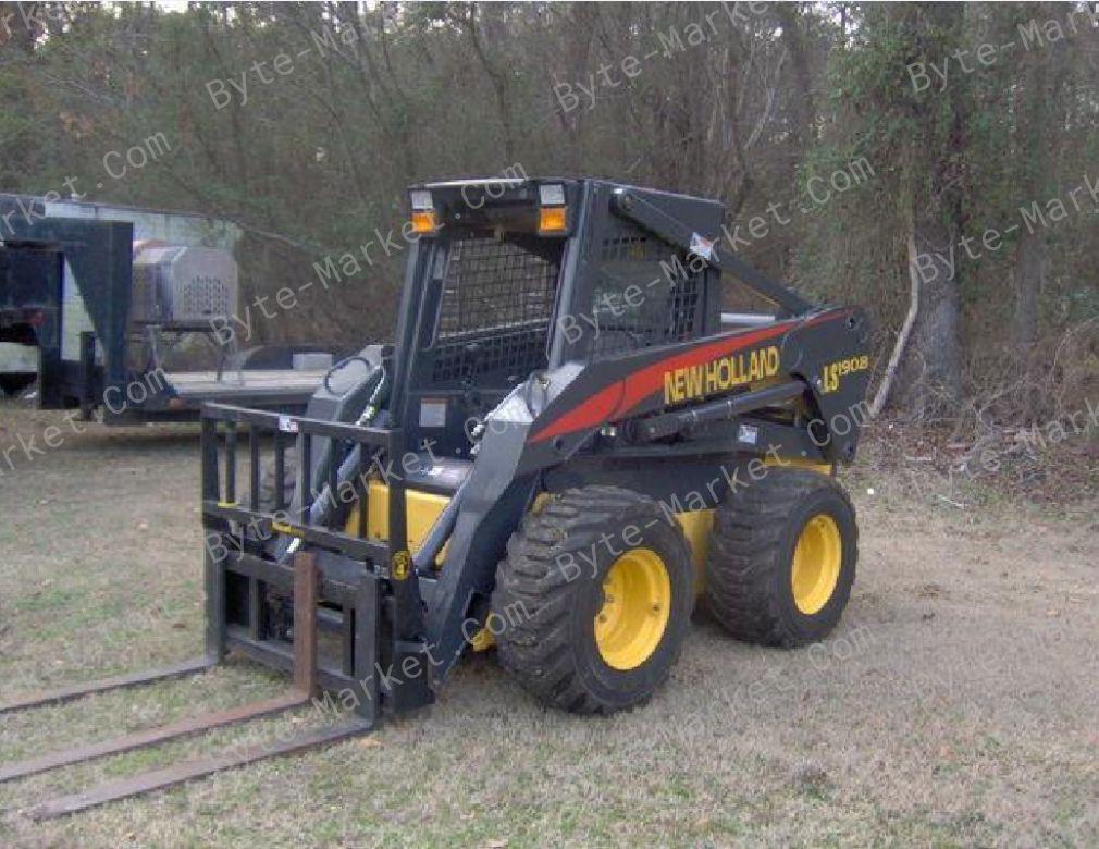New Holland LS180.B/LS185.B/LS190.B Skid Steer Loader Workshop Manual in PDF image