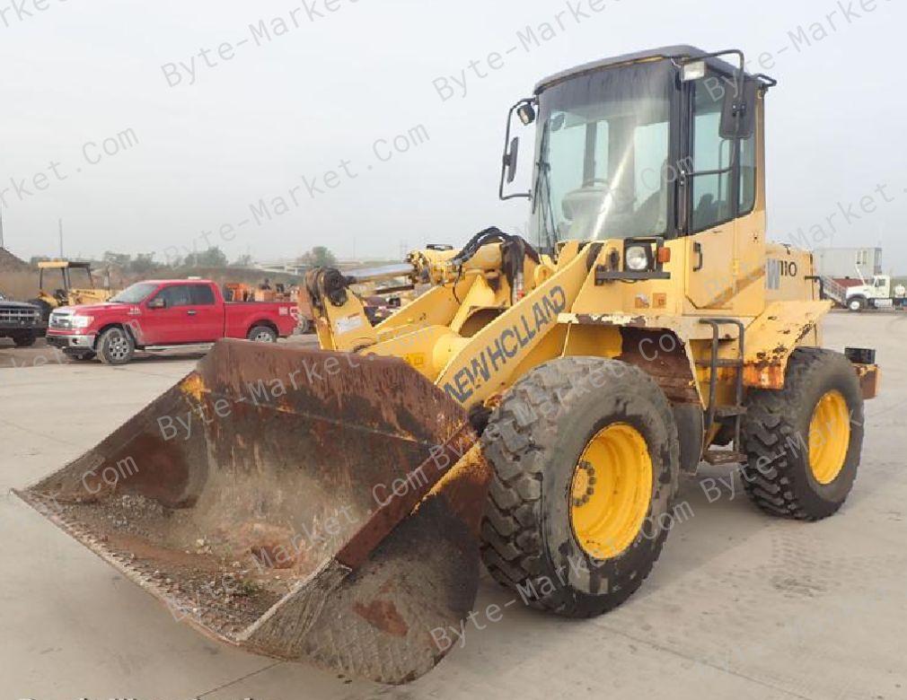New Holland LW110/LW130 Wheel Loader Service Manual in PDF image