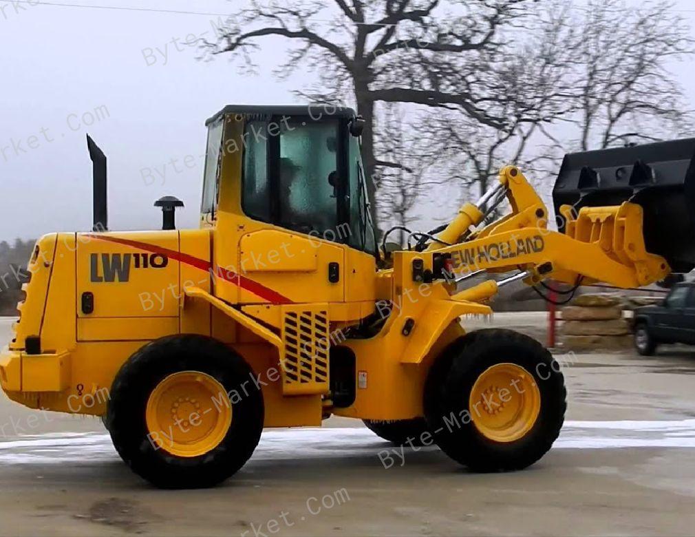 New Holland LW110.B Wheel Loader Service manual with Diagrams in PDF image