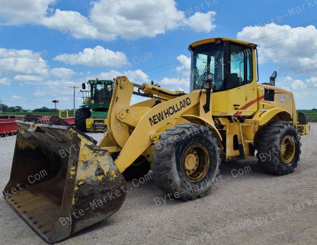 New Holland LW170.B Wheel Loader Service Manual in PDF image