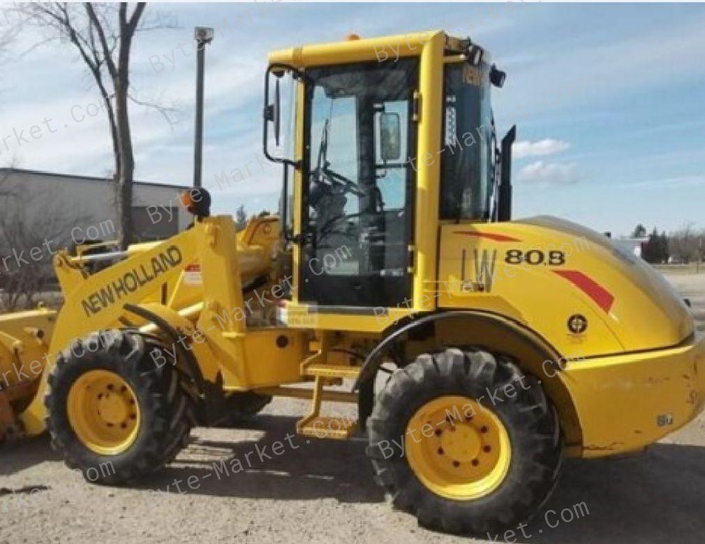 New Holland LW50B/LW80B Wheel Loader Service Manual in PDF image