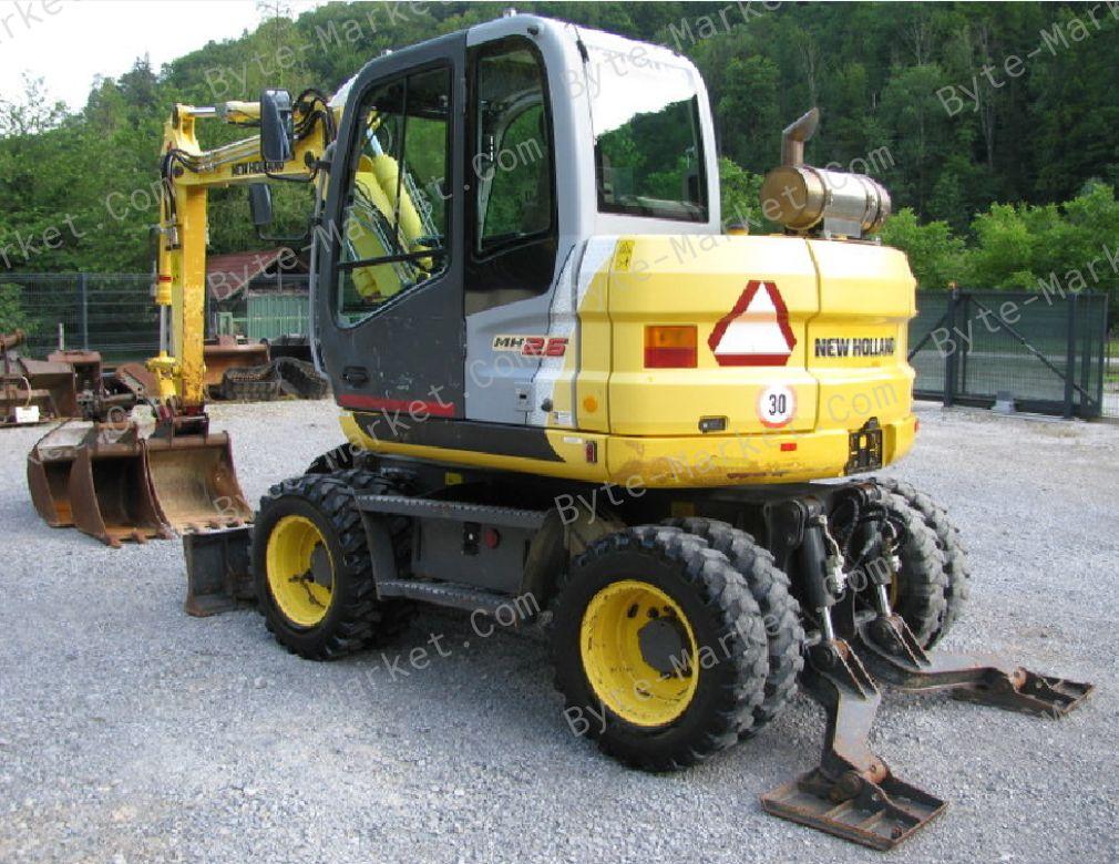 New Holland MH2.6/MH3.6 Excavators Service Manual in PDF image