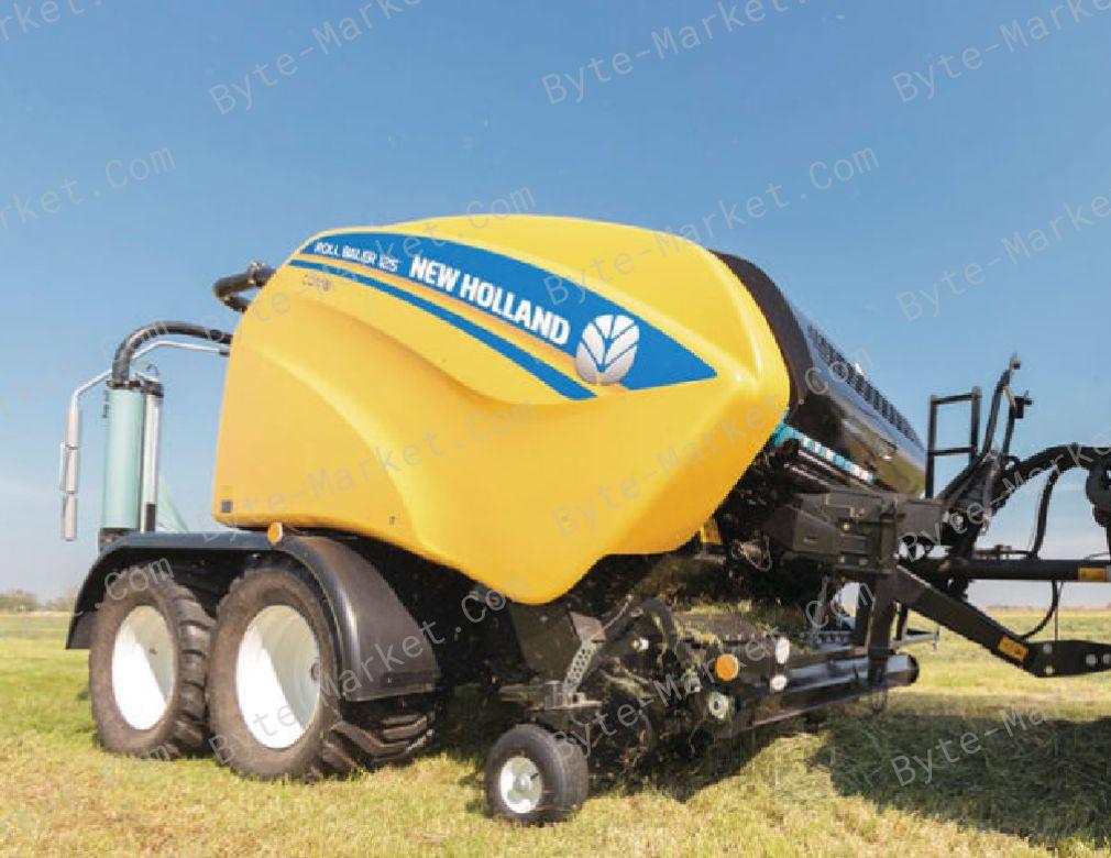 New Holland Roll Baler 125/125 Combi Round Baler Service Manuals in PDF image