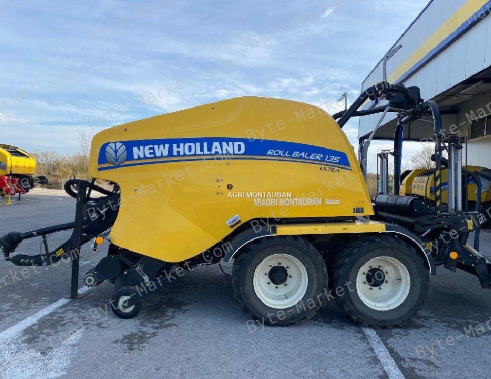 New Holland Roll Baler 135 Ultra Round Baler Service Manual in PDF image
