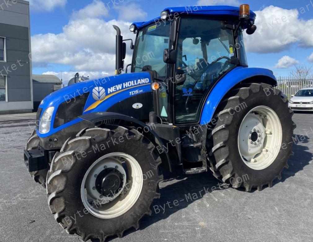 New Holland T5.95/T5.105/T5.115 Electro Command Tractor Service Manual in PDF image